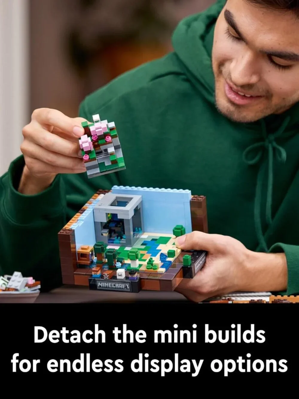 New LEGO Minecraft Crafting Table Toy Building Set 21265 Minecraft Figures, Mobs